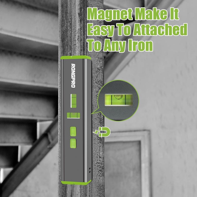 VNW Laser Level with 90°/180° Bubbles and Magnetic - Multipurpose and Portable Design - Lazer Leveler Tool for Hanging Picture Wall Writig Home Renovation - Image 4
